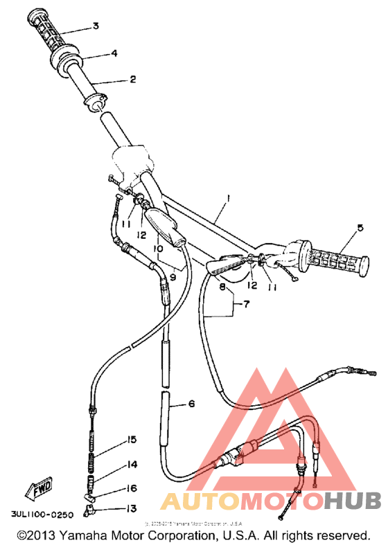 Руль -тросы