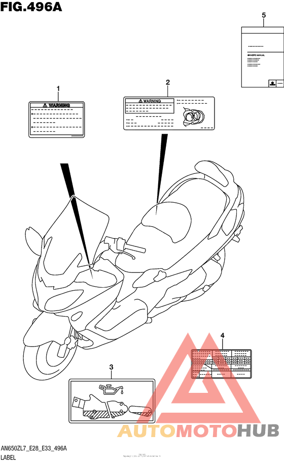 Label (An650Zl7 E28)
