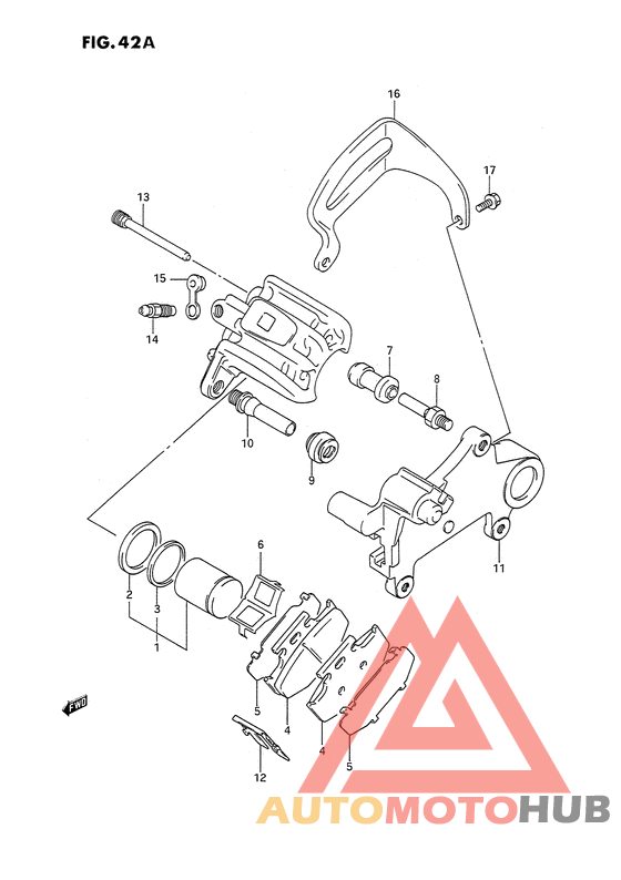 Задний суппортs