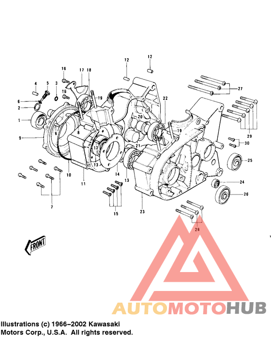 Картер двигателя