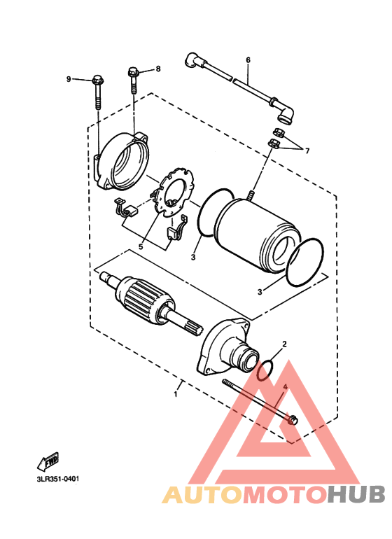Стартерный мотор