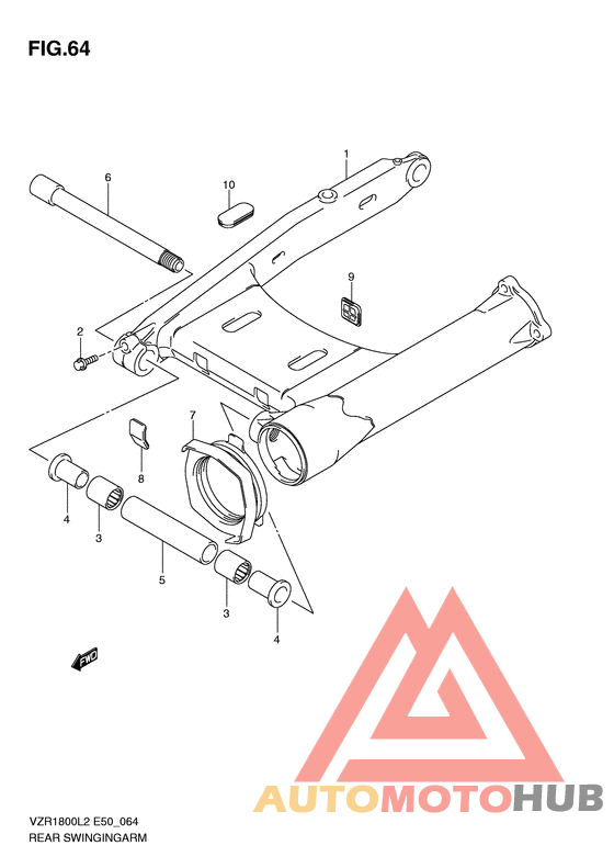Rear swingingarm