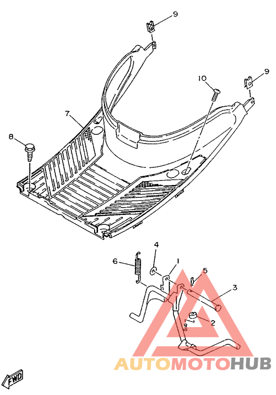 Footrest, stand