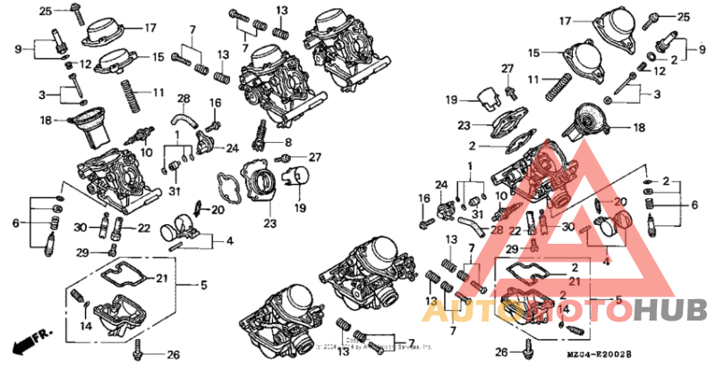 Детали карбюратора