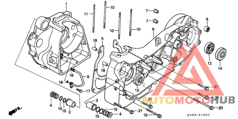 Картер двигателя