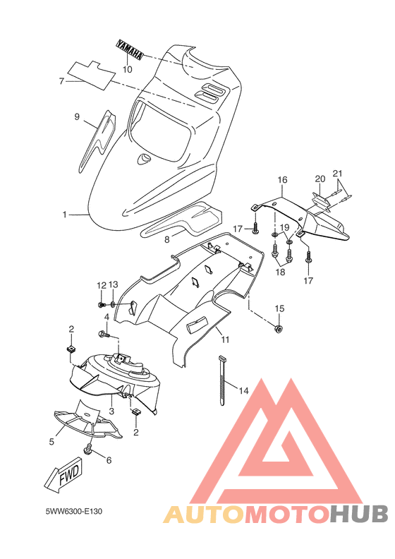 Переднее крыло