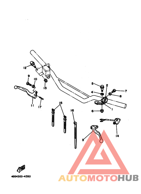 Handle switch. lever