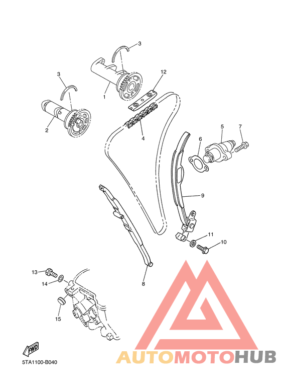 Camshaft. chain