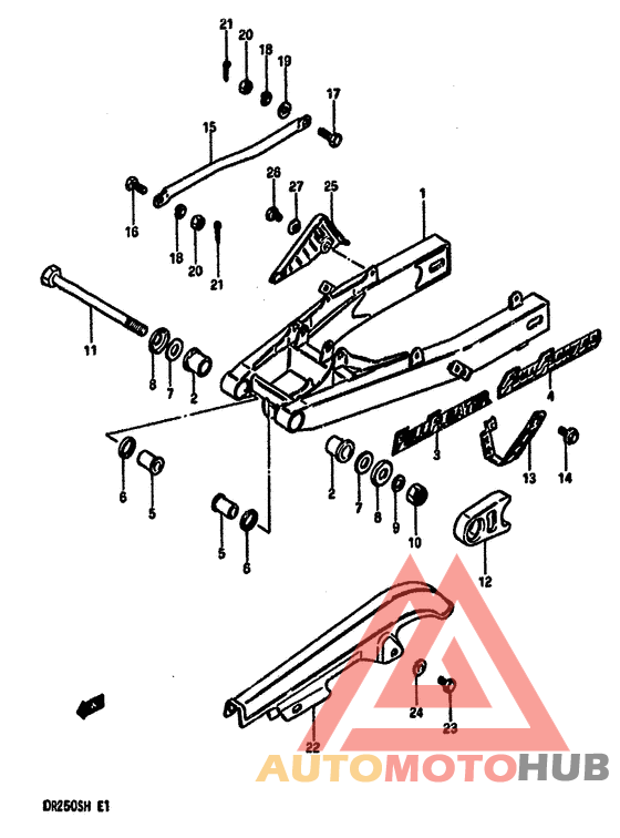 Маятник задний