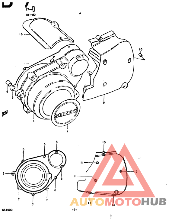 Crankcase lh cover