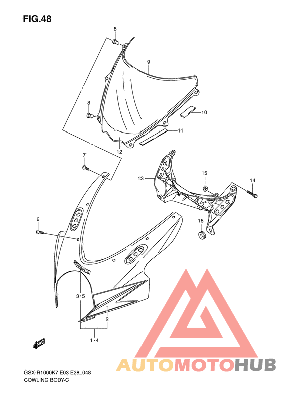 Cowling body