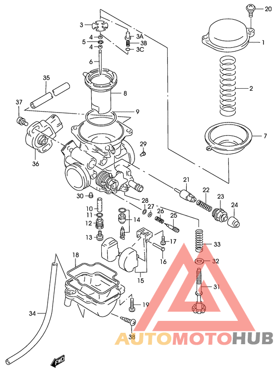 Carburetor assy
