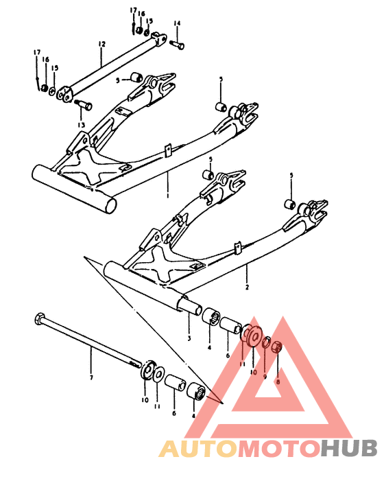 Маятник задний