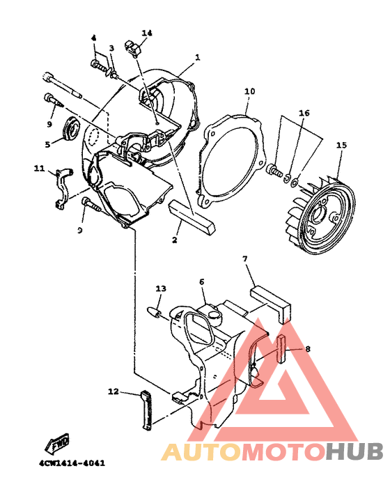 Air shroud. fan