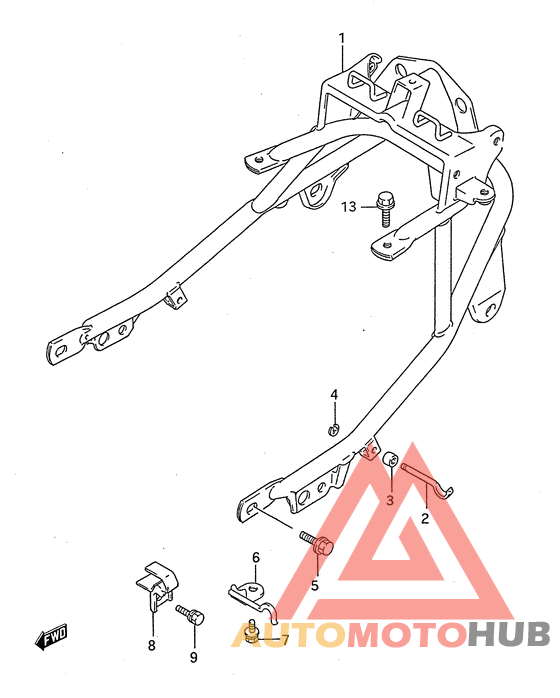 Tail lamp bar
