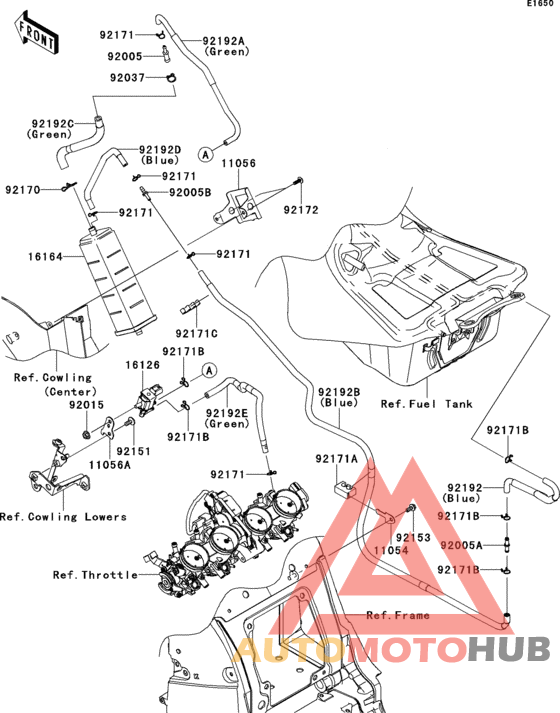 Fuel evaporative system(1/2)(ca)