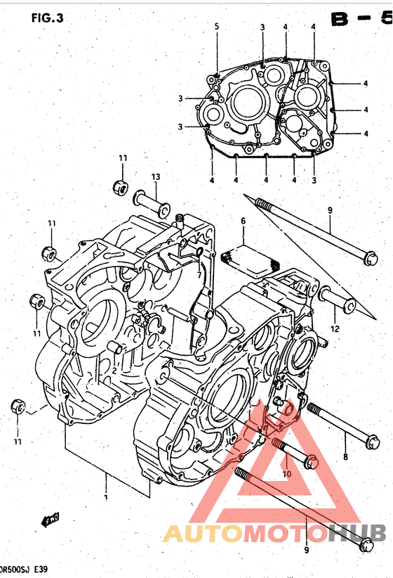 Картер двигателя