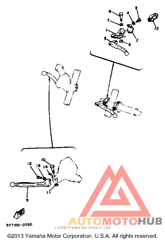 Handle switch - lever