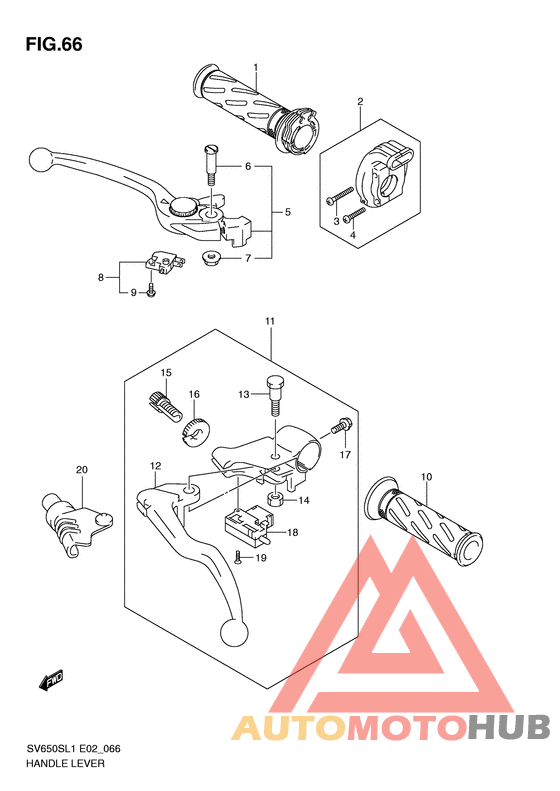 Рулевой рычаг