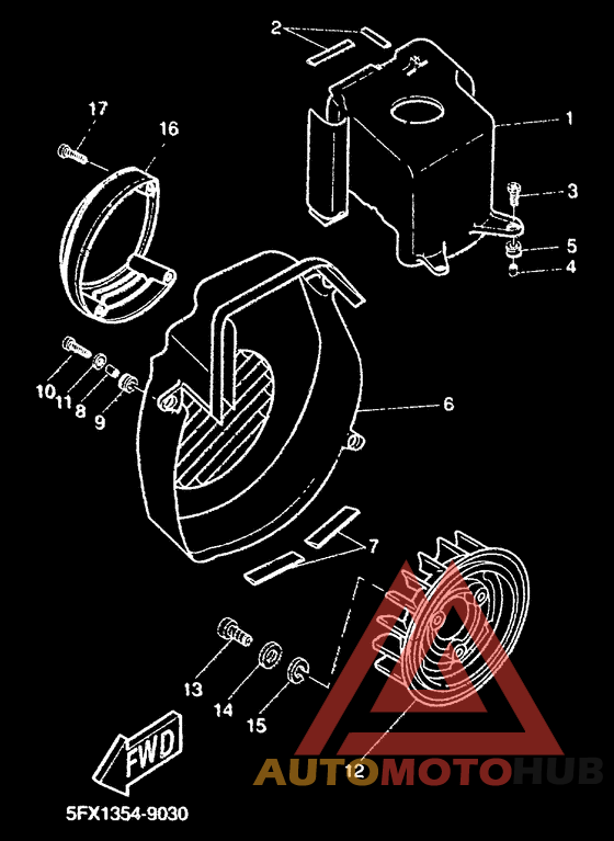 Кожух вентилятора
