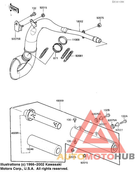 Muffler comp
