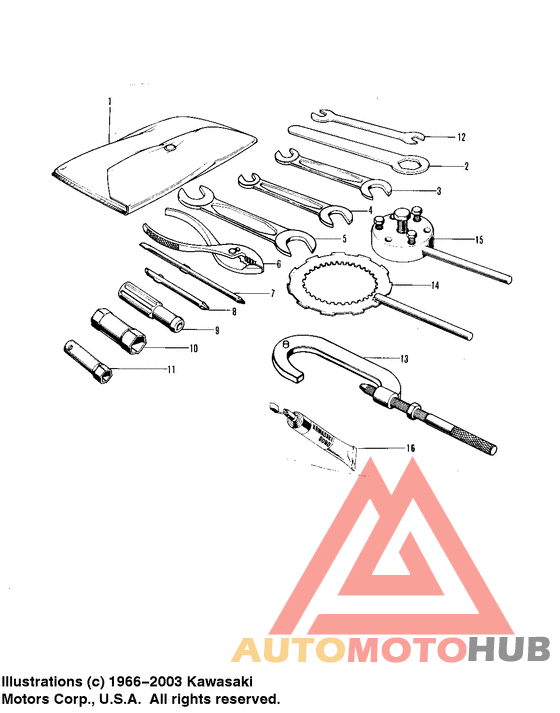 Owner tools/special service tools