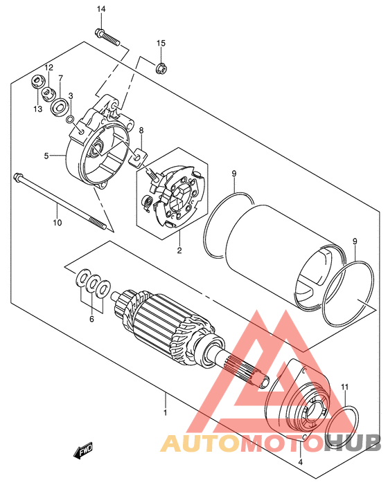 Стартерный мотор