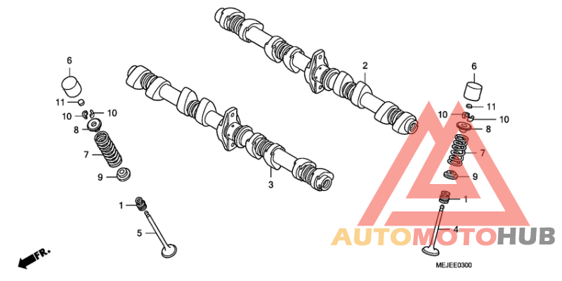 Распред вал/клапана
