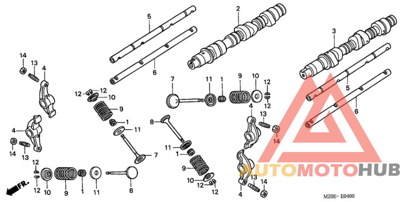 Распред вал/клапана