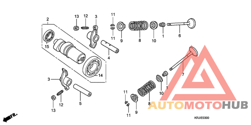 Распред вал/клапана