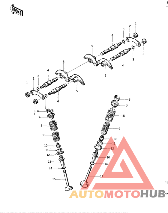 Rocker arms/valves