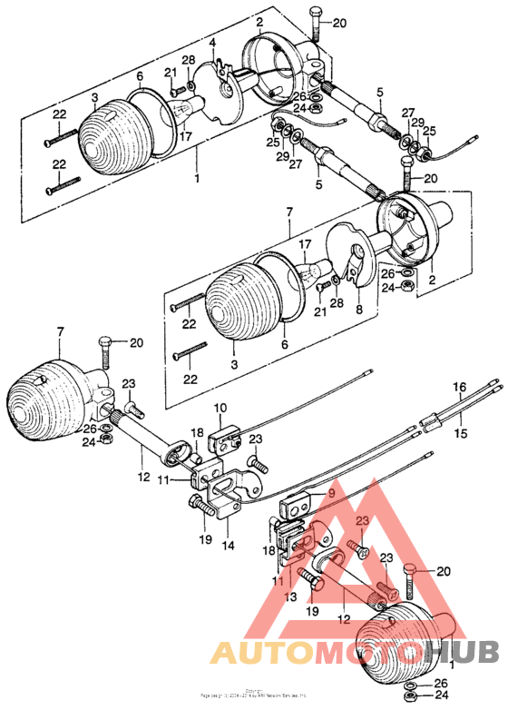 Cl100s turn signal k3