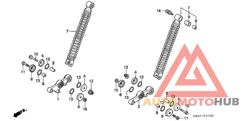 Передние аммортизаторы