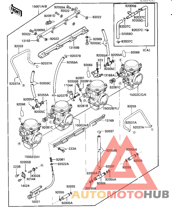 Carburetor assy