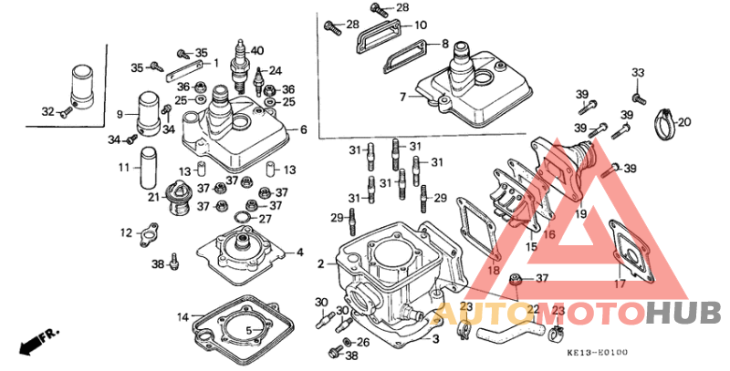 Cylinder/cylinder head