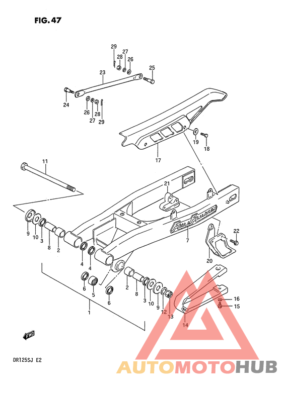 Маятник задний