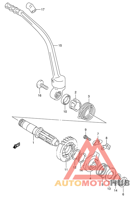 Ножной стартер