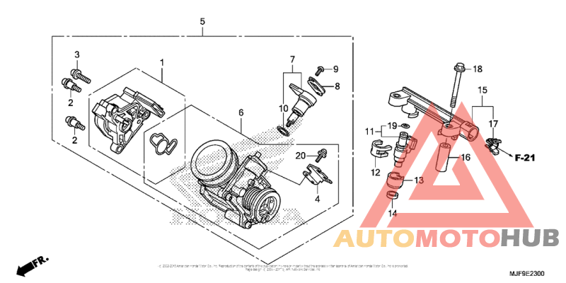 Корпус Дросселя