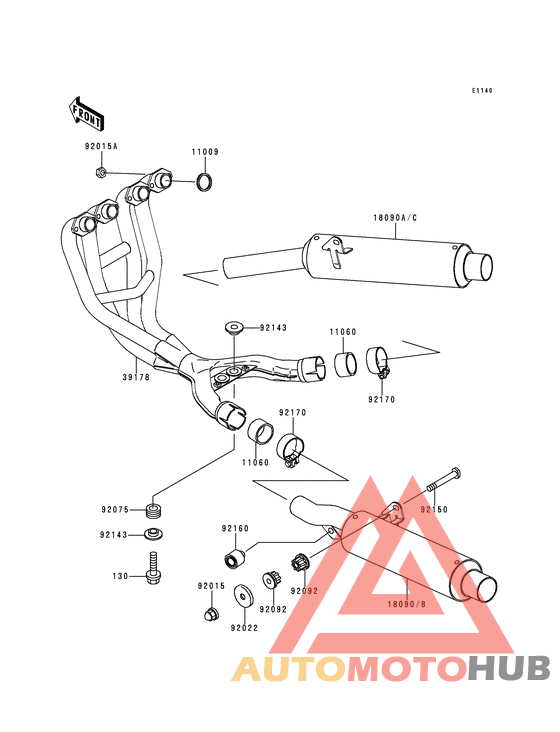 Muffler comp