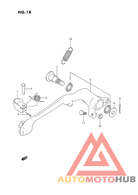 Передний суппорт