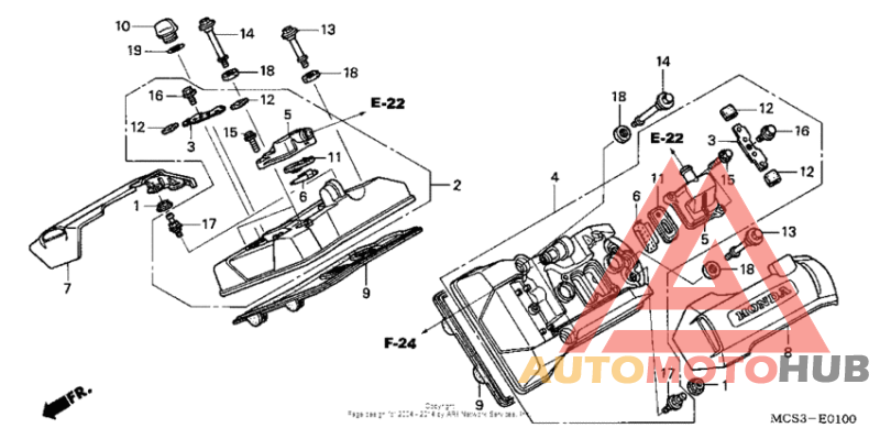 Крышка головки цилиндров