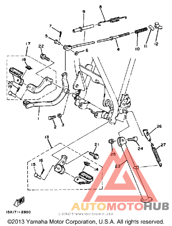 Stand - footrest