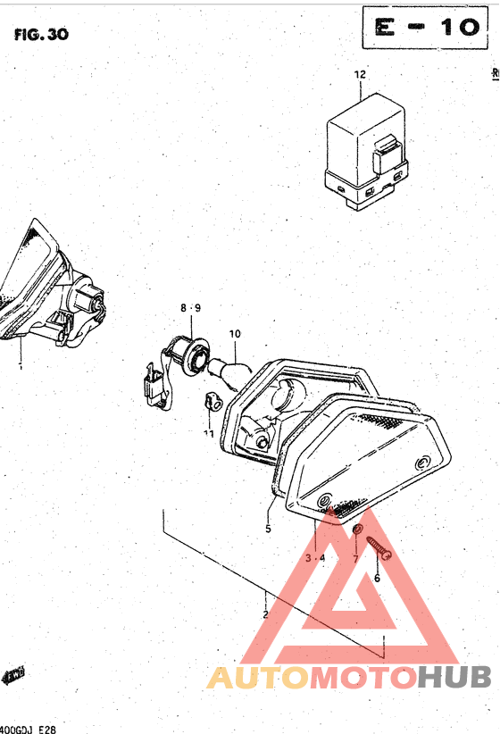 Front turnsignal lamp