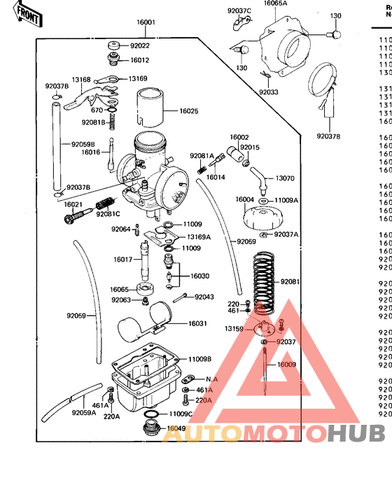 Carburetor assy