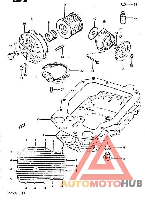 Oil pump - oil filter