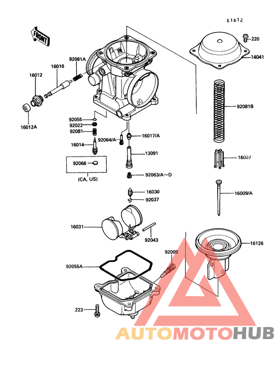 Детали карбюратора