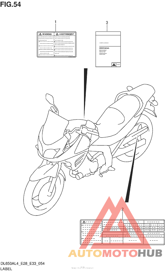 Label (Dl650Al4 E28)