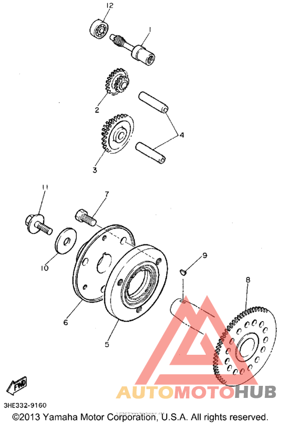 Муфта стартера