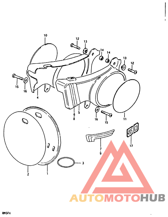 Обтекатель задний