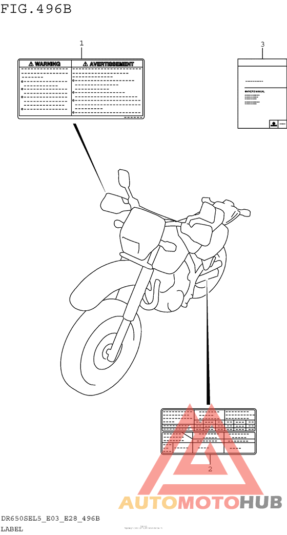 Label (Dr650Sel5 E28)